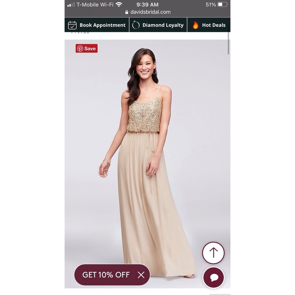 David’s Bridal Dress